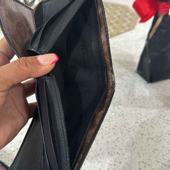 🤎COACH 3 In 1 Wallet With Signature Canvas Detail - Picture 7 of 13
